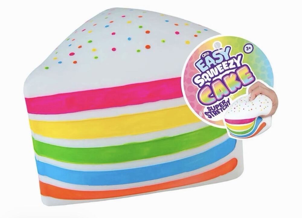 Orb Cake Viral Piece Of Cake Squishy Squish Toy